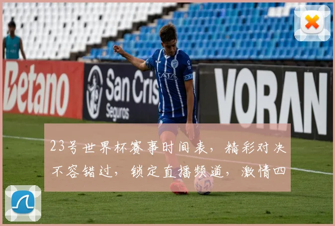 23号世界杯赛事时间表，精彩对决不容错过，锁定直播频道，激情四溢
